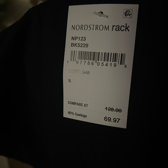 Madewell Stripe Smocked Waist Seersucker Midi Dress - Picture 10 of 10